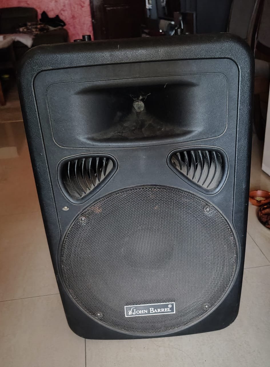 John Barrel Audio Speaker Rent for 12 Hours